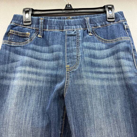 Judy Blue Women's Jeans Size 7/28 Slim Fit Elastic Waist Medium Wash JB88750 - Picture 7 of 13